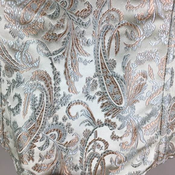 Tesa floral brocade strapless corset - Picture 6 of 8